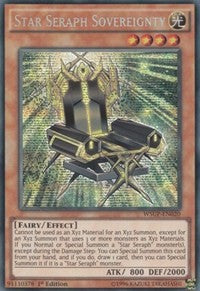 Star Seraph Sovereignty [WSUP-EN020] Secret Rare | Mindsight Gaming