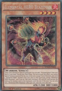 Elemental HERO Blazeman [WSUP-EN032] Secret Rare | Mindsight Gaming