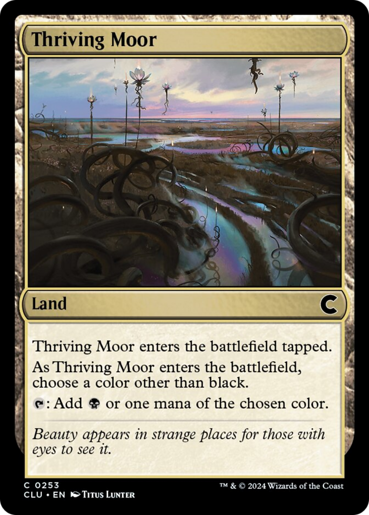 Thriving Moor [Ravnica: Clue Edition] | Mindsight Gaming