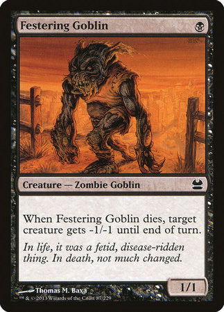 Festering Goblin [Modern Masters] | Mindsight Gaming