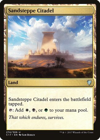 Sandsteppe Citadel [Commander 2017] | Mindsight Gaming