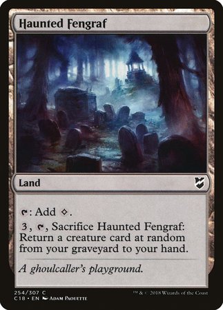 Haunted Fengraf [Commander 2018] | Mindsight Gaming