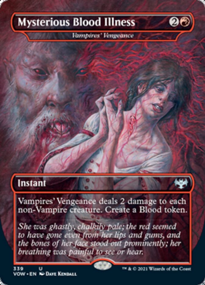 Vampires' Vengeance - Mysterious Blood Illness [Innistrad: Crimson Vow] | Mindsight Gaming