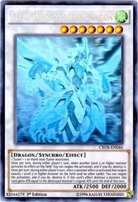 Clear Wing Synchro Dragon (Ghost Rare) [CROS-EN046] Ghost Rare | Mindsight Gaming