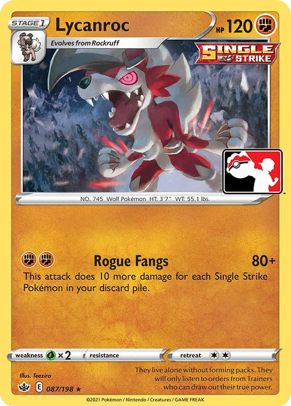 Lycanroc (087/198) [Prize Pack Series One] | Mindsight Gaming