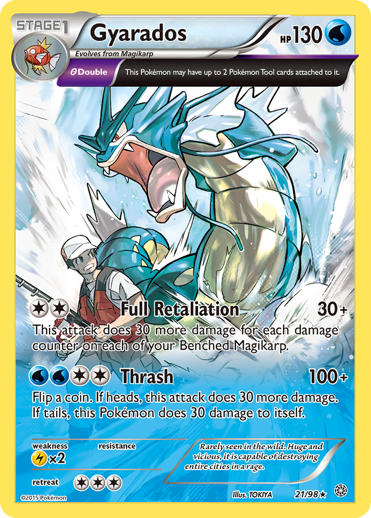 Gyarados (21/98) [XY: Ancient Origins] | Mindsight Gaming