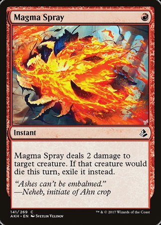 Magma Spray [Amonkhet] | Mindsight Gaming