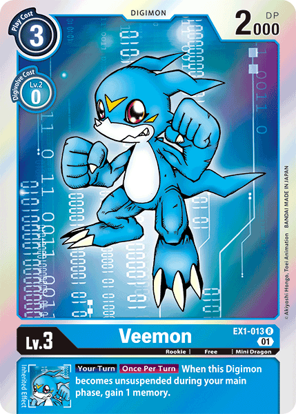 Veemon [EX1-013] [Classic Collection] | Mindsight Gaming