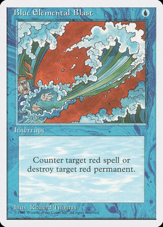 Blue Elemental Blast [Fourth Edition] | Mindsight Gaming