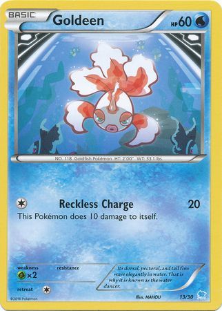 Goldeen (13/30) [XY: Trainer Kit 3 - Suicune] | Mindsight Gaming