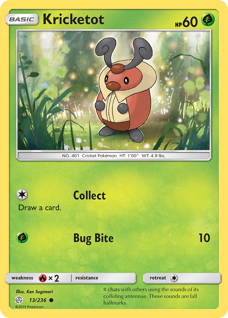 Kricketot (13/236) [Sun & Moon: Cosmic Eclipse] | Mindsight Gaming