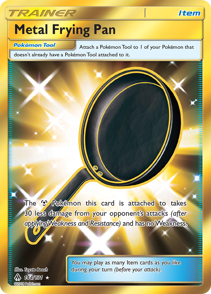 Metal Frying Pan (144/131) [Sun & Moon: Forbidden Light] | Mindsight Gaming