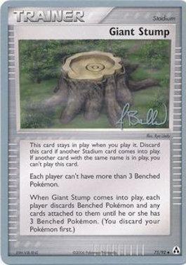 Giant Stump (75/92) (Eeveelutions - Jimmy Ballard) [World Championships 2006] | Mindsight Gaming