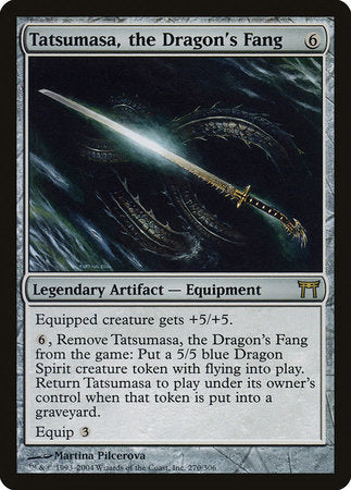 Tatsumasa, the Dragon's Fang [Champions of Kamigawa] | Mindsight Gaming