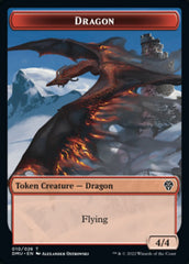 Soldier // Dragon Double-sided Token [Dominaria United Tokens] | Mindsight Gaming