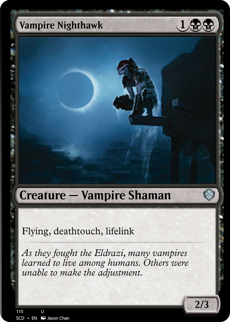 Vampire Nighthawk [Starter Commander Decks] | Mindsight Gaming