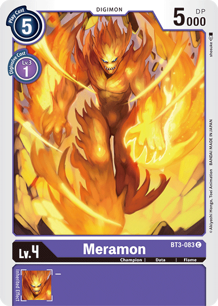 Meramon [BT3-083] [Release Special Booster Ver.1.5] | Mindsight Gaming