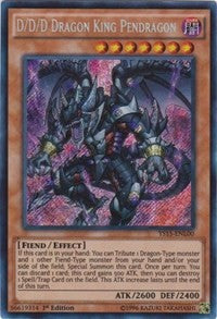 D/D/D Dragon King Pendragon [YS15-ENL00] Secret Rare | Mindsight Gaming