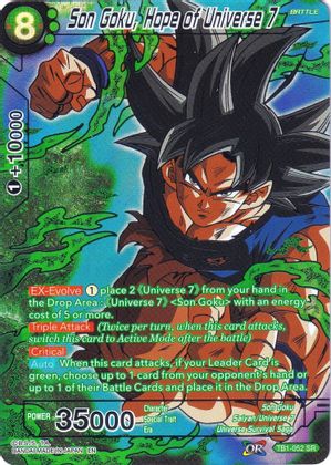 Son Goku, Hope of Universe 7 (TB1-052) [Collector's Selection Vol. 2] | Mindsight Gaming