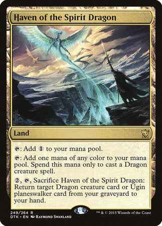 Haven of the Spirit Dragon [Dragons of Tarkir] | Mindsight Gaming