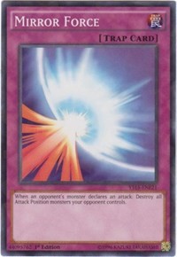 Mirror Force [YS15-ENF21] Shatterfoil Rare | Mindsight Gaming