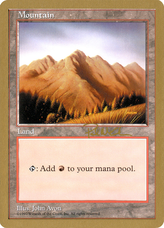 Mountain (pm444) (Paul McCabe) [World Championship Decks 1997] | Mindsight Gaming