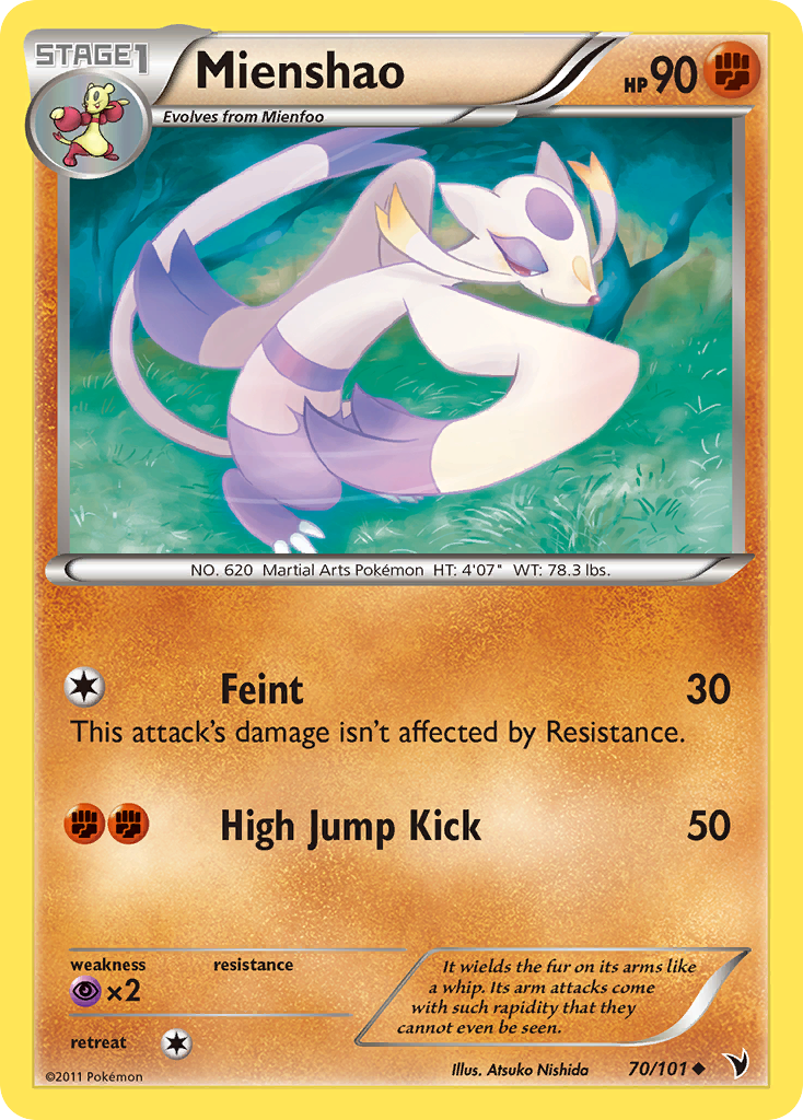 Mienshao (70/101) [Black & White: Noble Victories] | Mindsight Gaming