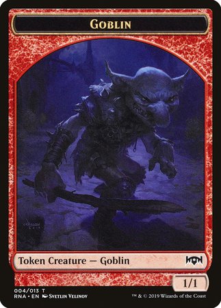 Goblin Token [Ravnica Allegiance Tokens] | Mindsight Gaming