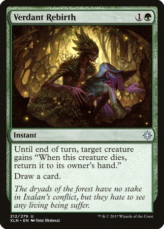 Verdant Rebirth [Ixalan] | Mindsight Gaming