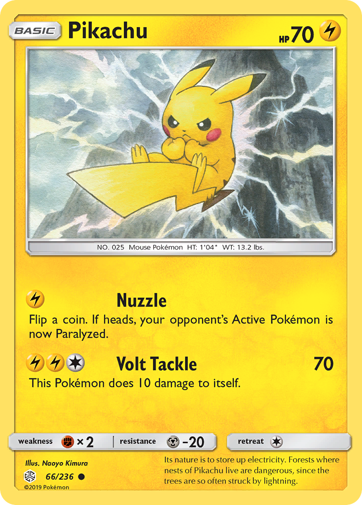 Pikachu (66/236) [Sun & Moon: Cosmic Eclipse] | Mindsight Gaming