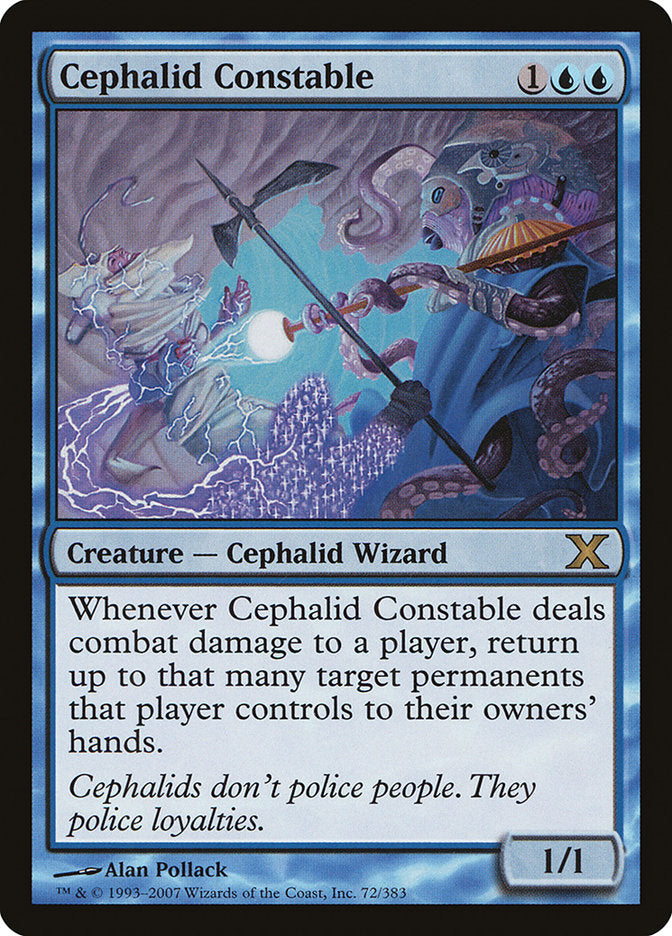 Cephalid Constable [Tenth Edition] | Mindsight Gaming