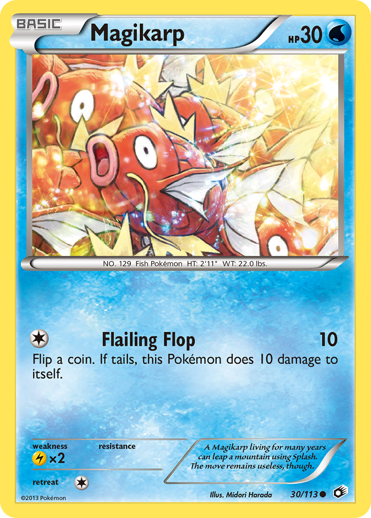 Magikarp (30/113) [Black & White: Legendary Treasures] | Mindsight Gaming