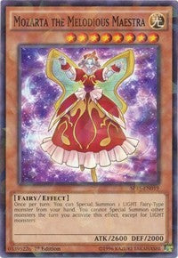 Mozarta the Melodious Maestra [SP15-EN019] Shatterfoil Rare | Mindsight Gaming