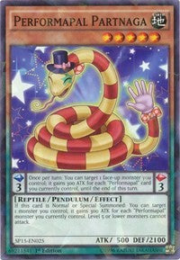 Performapal Partnaga [SP15-EN025] Shatterfoil Rare | Mindsight Gaming