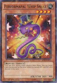 Performapal Whip Snake [SP15-EN013] Shatterfoil Rare | Mindsight Gaming