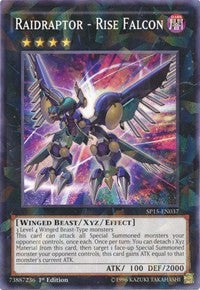 Raidraptor - Rise Falcon [SP15-EN037] Shatterfoil Rare | Mindsight Gaming