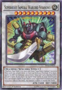 Superheavy Samurai Warlord Susanowo [SP15-EN034] Shatterfoil Rare | Mindsight Gaming