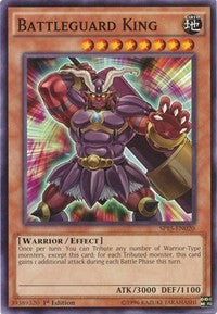 Battleguard King [SP15-EN020] Shatterfoil Rare | Mindsight Gaming