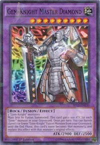 Gem-Knight Master Diamond [SP15-EN030] Shatterfoil Rare | Mindsight Gaming