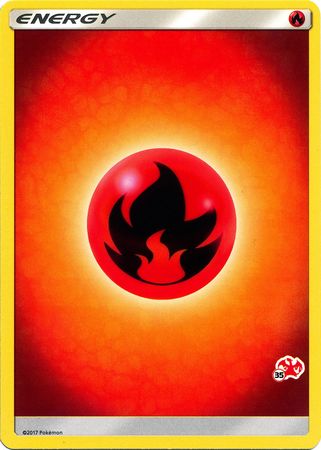 Fire Energy (Charizard Stamp #35) [Battle Academy 2020] | Mindsight Gaming