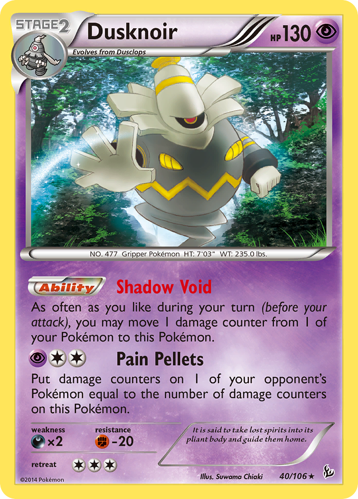 Dusknoir (40/106) [XY: Flashfire] | Mindsight Gaming