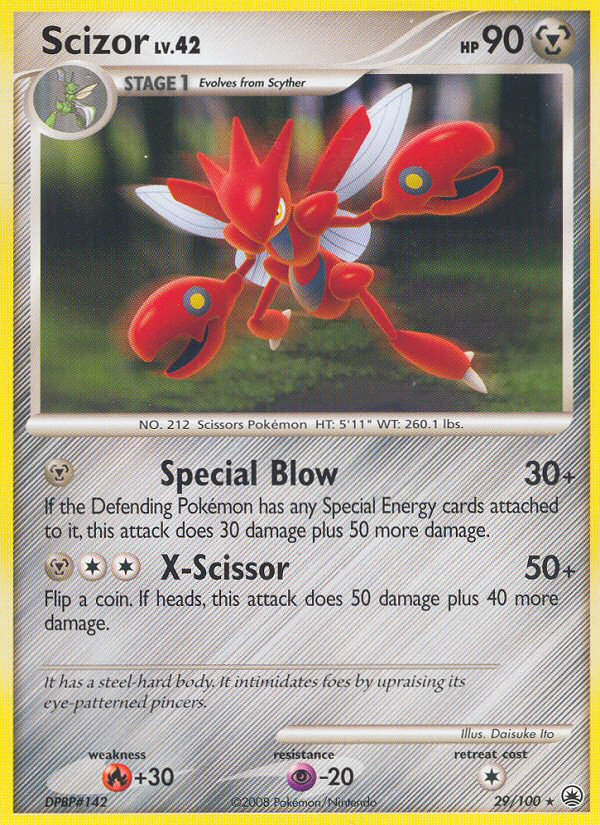 Scizor (29/100) [Diamond & Pearl: Majestic Dawn] | Mindsight Gaming