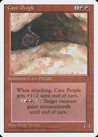 Cave People [Fourth Edition] | Mindsight Gaming