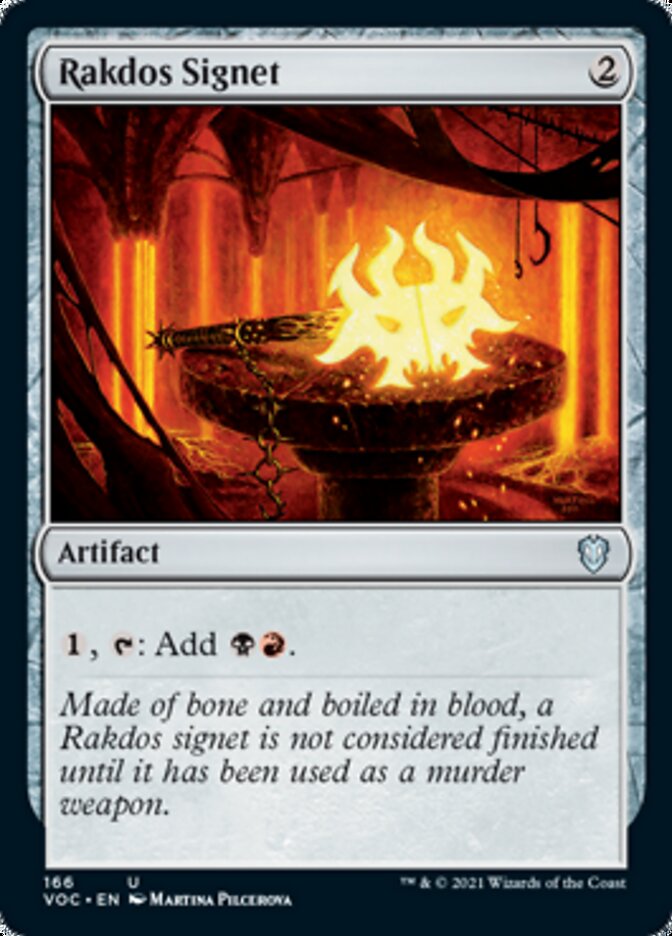 Rakdos Signet [Innistrad: Crimson Vow Commander] | Mindsight Gaming