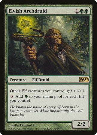 Elvish Archdruid [Magic 2012] | Mindsight Gaming