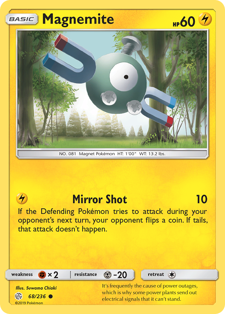 Magnemite (68/236) [Sun & Moon: Cosmic Eclipse] | Mindsight Gaming