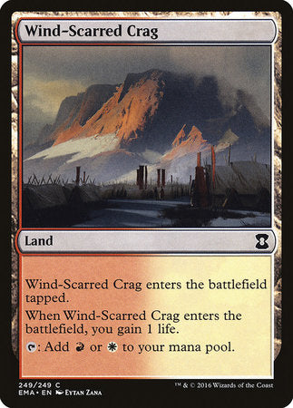 Wind-Scarred Crag [Eternal Masters] | Mindsight Gaming