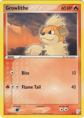 Growlithe (4/12) [EX: Trainer Kit 2 - Minun] | Mindsight Gaming