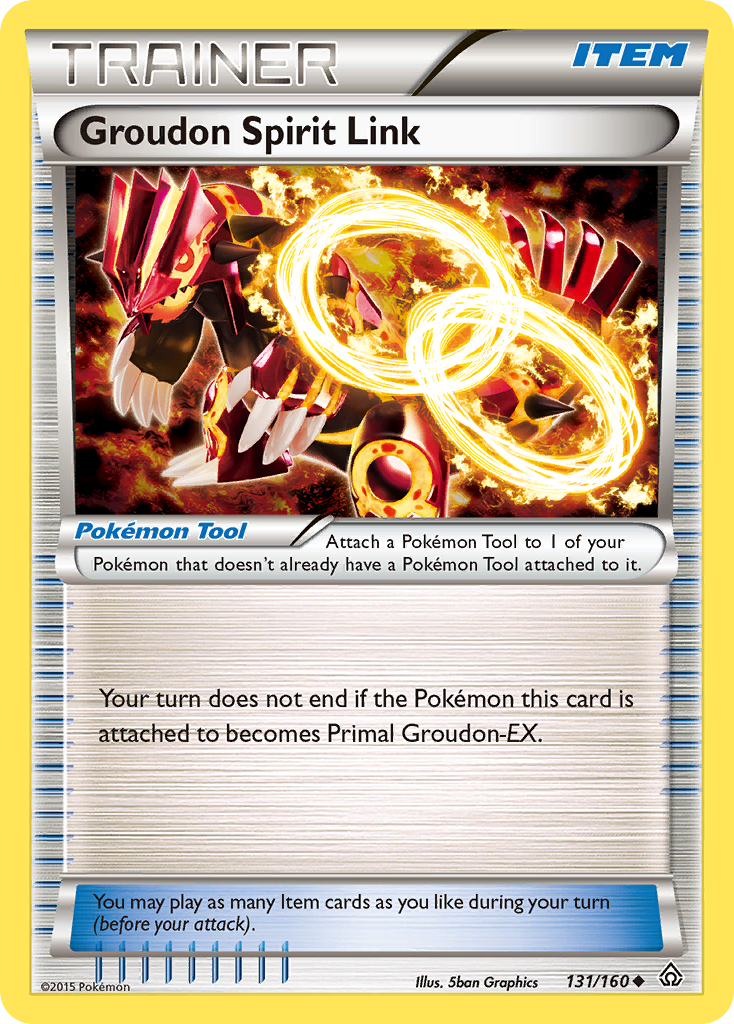 Groudon Spirit Link (131/160) [XY: Primal Clash] | Mindsight Gaming