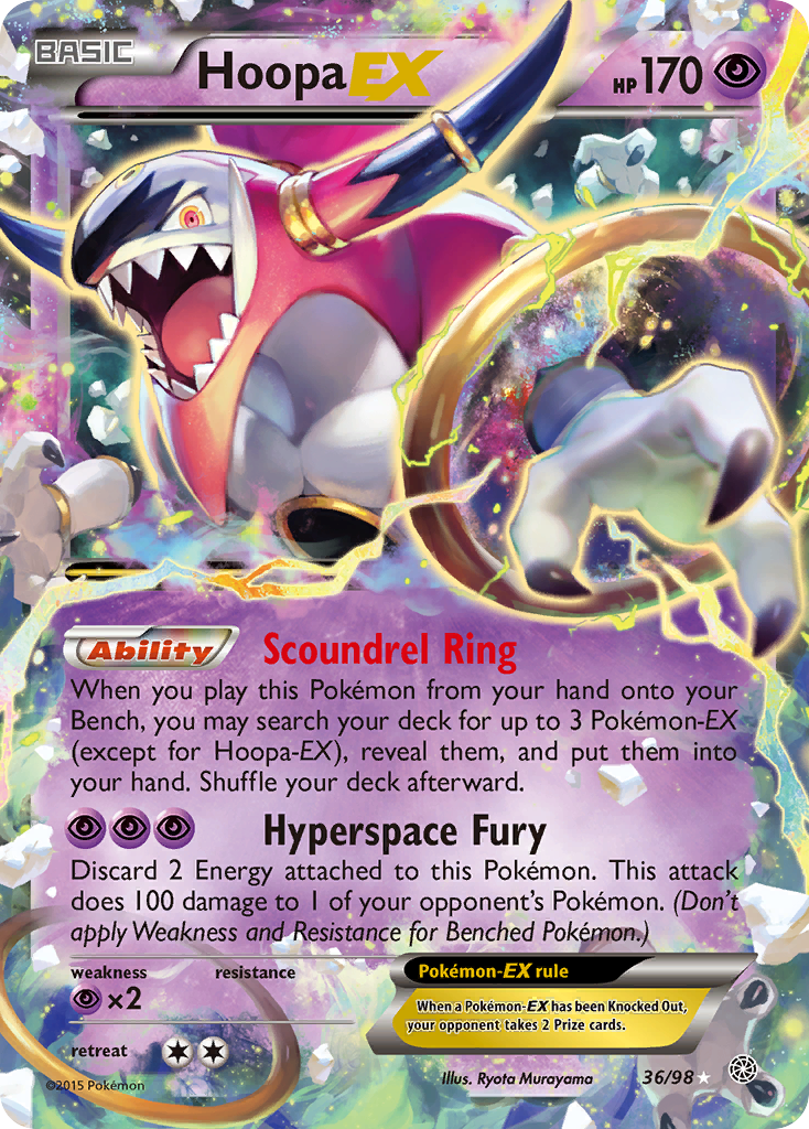 Hoopa EX (36/98) [XY: Ancient Origins] | Mindsight Gaming